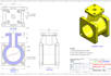 3d sheet metal 2d technical drawing 3d cad model mechanical design in solidwork