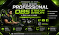 design professional obs stream overlays and custom scenes