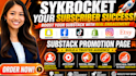 do viral substack promotion, setup substack account substack page link promotion