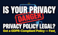 draft a professional gdpr privacy policy and cookie policy