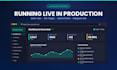 deliver a multi user analytics dashboard source code with deployment