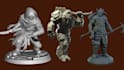 sculpt 3d character modeling, miniature tabletop warhammer model for 3d printing