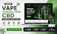 build vape, cannabis, hemp, cbd ecommerce website design
