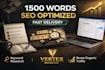 write high conversion SEO blog posts as a professional content strategist