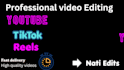 edit engaging tiktok reels and youtube shorts