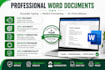 professionally format, edit and redesign microsoft word documents