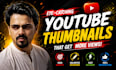 design amazing youtube thumbnails