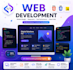 develop webiste front end and back end in your demand