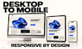design and build a responsive landing page for your business