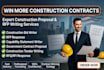 write construction bid writer rfp response and capability statement writer