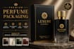 do premium perfume box packaging and label design