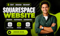 edit squarespace website, build, edit, revamp squarespace website design