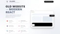 redesign your website into a modern UI