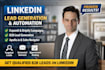 do linkedin lead generation and automation using expandi and dripify