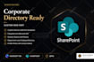 develop custom sharepoint spfx web parts, employee directory