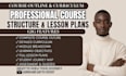 create detailed course outline, curriculum and lesson plans