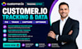 fix customer io tracking issue customer io event tracking, customer io data