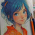 draw anime character art illustration