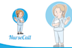 do modern high quality creative nurse logo design