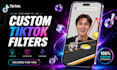 create custom tiktok filters with effect house
