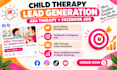 generate targeted child therapy lead aba therapy lead generation facebook ads