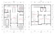 redraw architectural floor plan from sketch, pdf or image