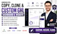 copy clone gohighlevel pipeline ghl funnel custom ghl java dashboard ghl website