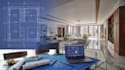 do autocad 2d floor plan, 3d floor design, and realistic rendering