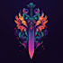 unique and detailed fantasy logo