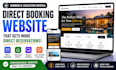 help airbnb create direct booking vacation website property management website
