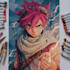 draw anime art and illustration