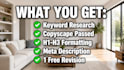 write SEO blog post for home decor website
