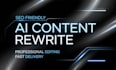 rewrite and improve your content professionally