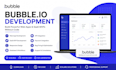 do bubble io website development, bubbleio web app developer, saas, mvp, no code