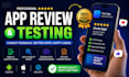 do professional app review user testing app testing app promotion
