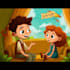 draw custom childrens book illustration