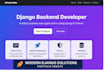 fix django errors and develop custom django websites