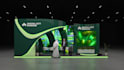 design a professional 3d exhibition booth and trade show stall
