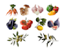 create custom food illustrations in various styles