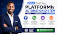 build platformly funnel automation CRM workflows email marketing system