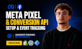 setup facebook meta pixel conversion tracking and standard meta event tracking