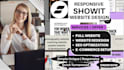 design showit website, showit redesign, showit template, customize showit, seo