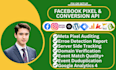 setup facebook pixel conversion API fix meta pixel server side tracking by GTM