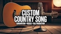 create your custom country song with full production