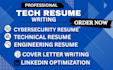 create ats optimized resumes for tech professionals