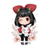 design custom logo with cute anime mascot, chibi anime