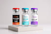 supplement label design, vial label, peptide label design, product label design