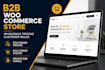 build woocommerce b2b wholesale hybrid store with elementor and role pricing