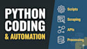 do python programming, automation, scripting and coding