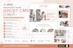 customize and redesign your ghost cms website, ghost cms blog ghost cms theme